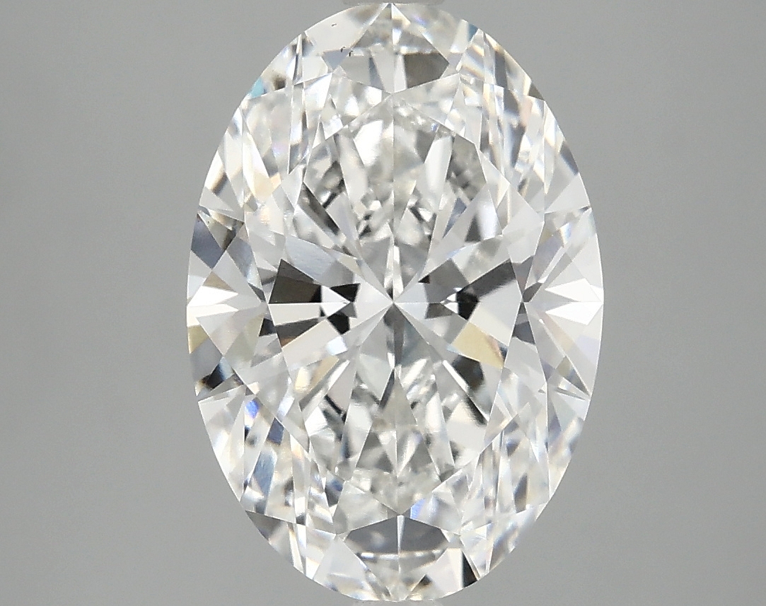 3.91ct Oval Lab-Grown Diamond, F/VS1, 12.80mm ID