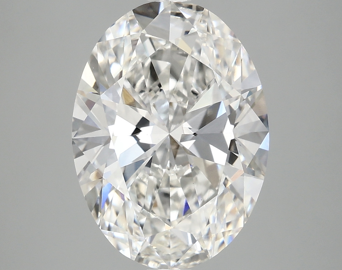 3.92ct Oval Lab-Grown Diamond, F/VS1, 12.61mm ID