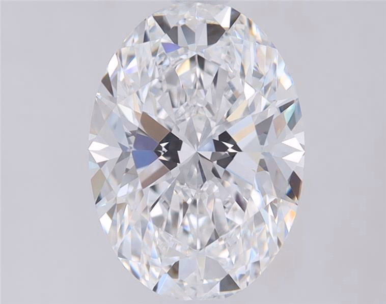 3.93ct Oval Lab-Grown Diamond, F/VS1, 12.58mm ID