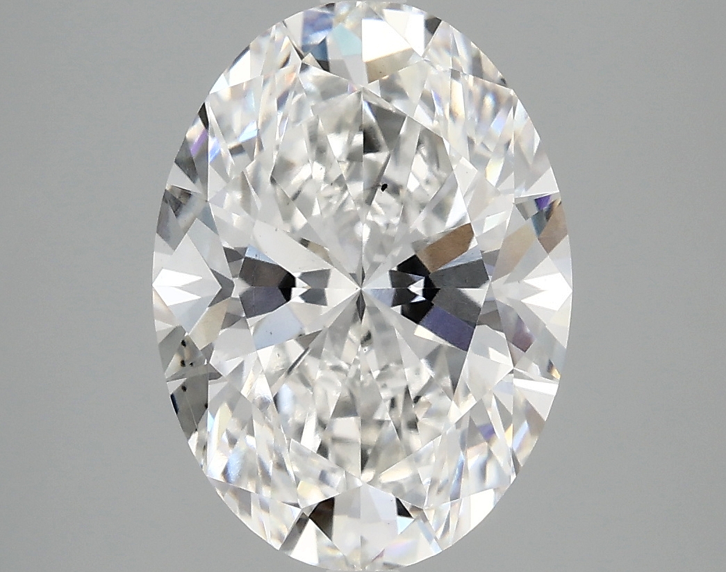 3.94ct Oval Lab-Grown Diamond, F/VS2, 12.23mm ID