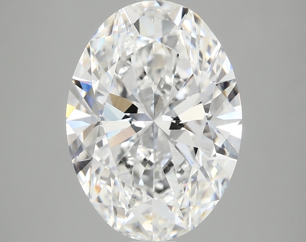 3.97ct Oval Lab-Grown Diamond, E/VVS2, 12.35mm ID