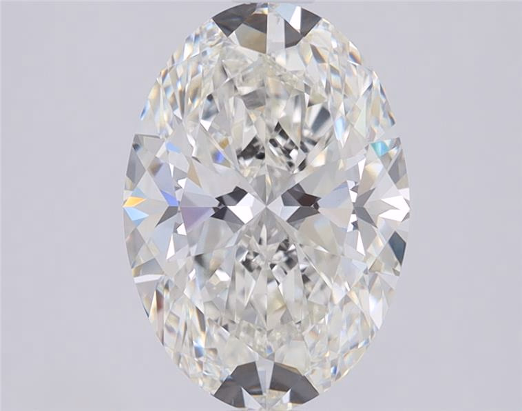 4.09ct Oval Lab-Grown Diamond, E/VVS1, 12.97mm ID