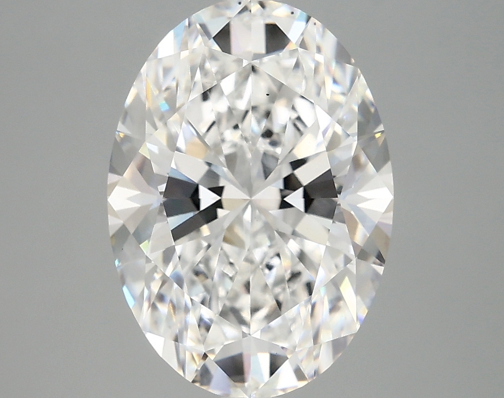 4.1ct Oval Lab-Grown Diamond, D/VS2, 12.59mm ID