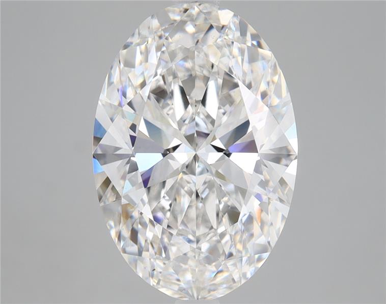 4.26ct Oval Lab-Grown Diamond, F/VS1, 13.35mm ID