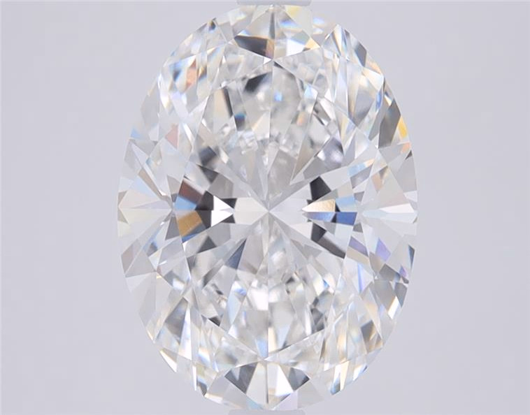 4.78ct Oval Lab-Grown Diamond, F/VVS1, 13.74mm ID