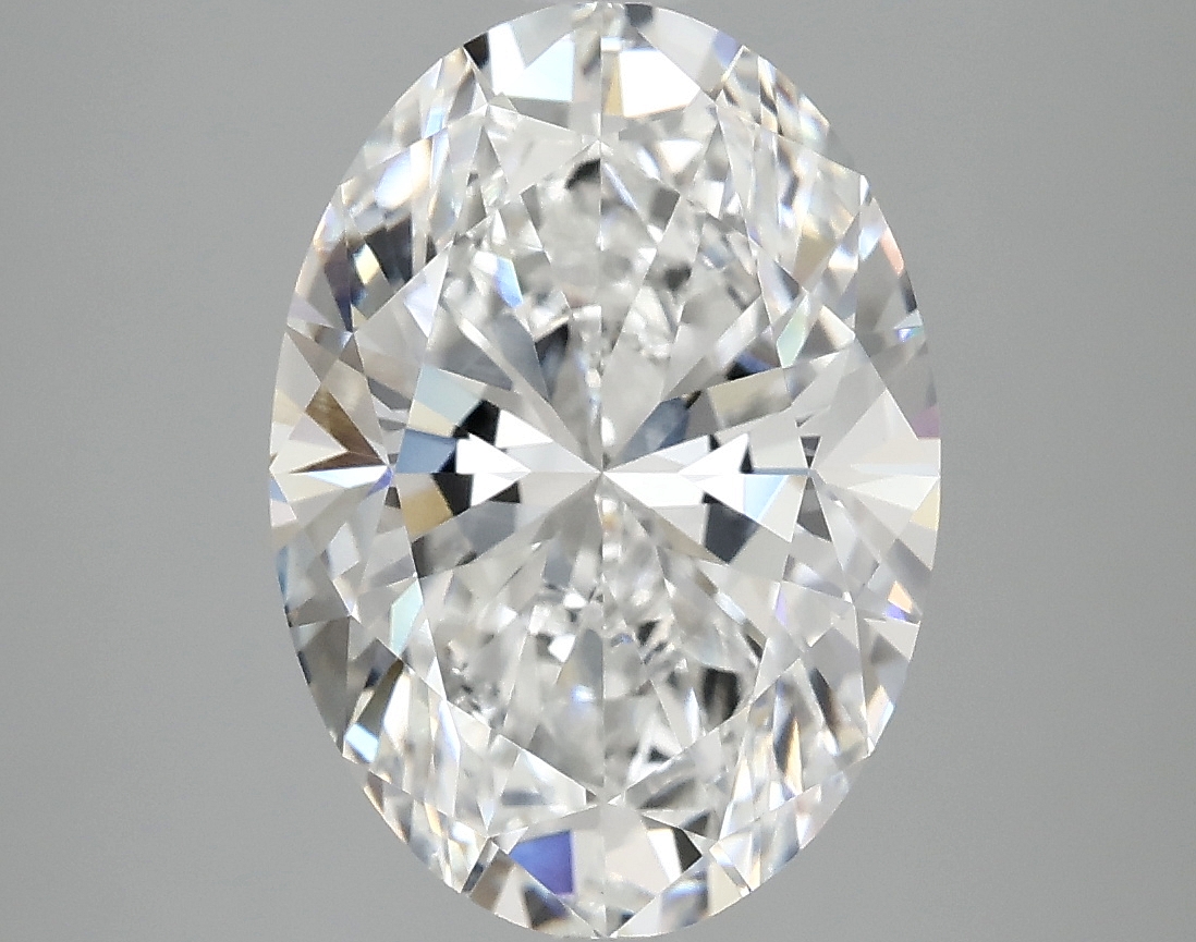 4.9ct Oval Lab-Grown Diamond, E/VS1, 13.69mm ID
