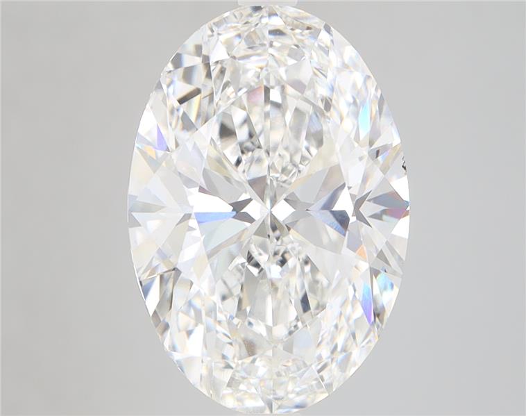 5.01ct oval lab-grown diamond, E/VS1, 14.00x9.62x5.89 mm