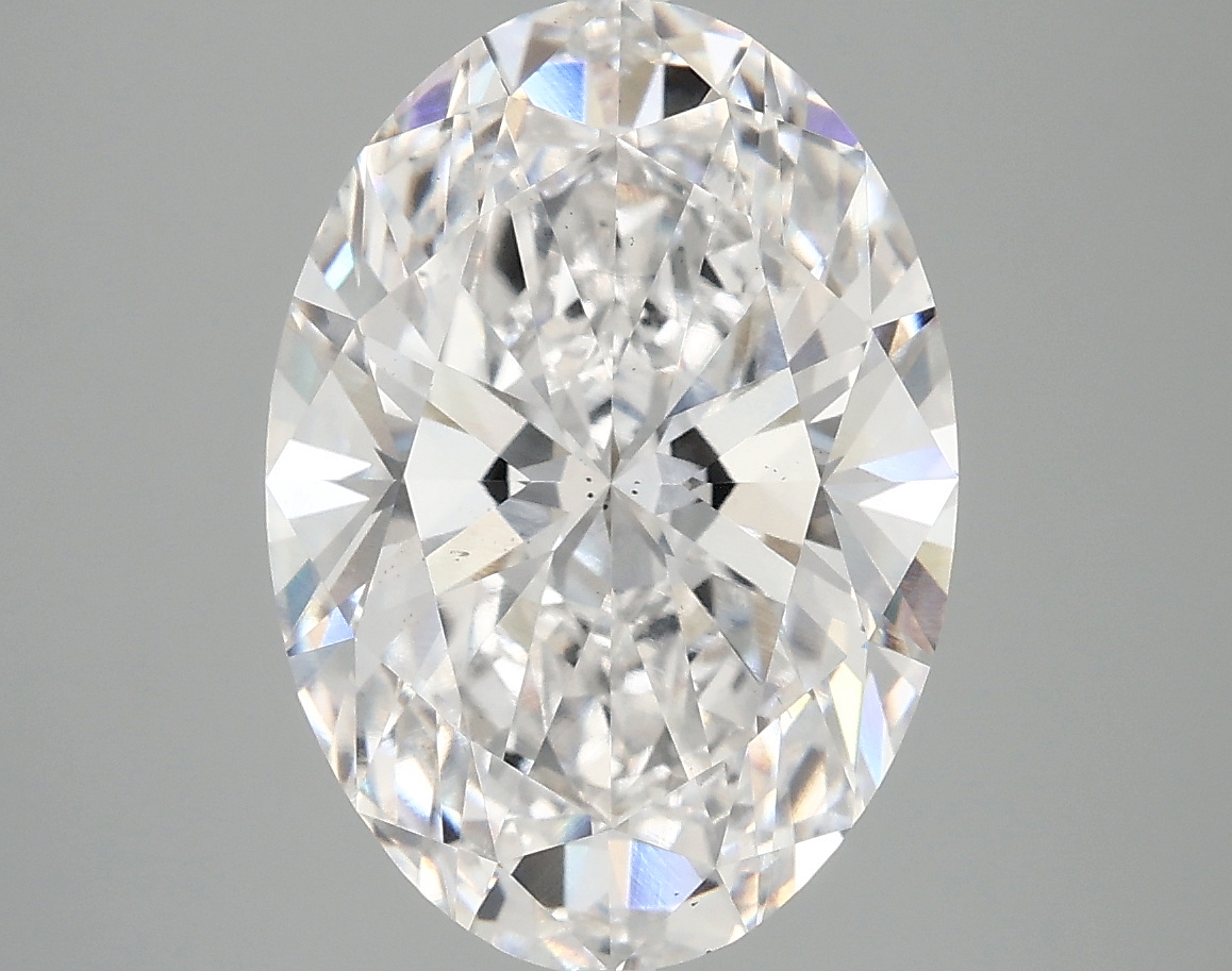 5.09ct Oval Lab Diamond, D/VS2, 13.73mm ID