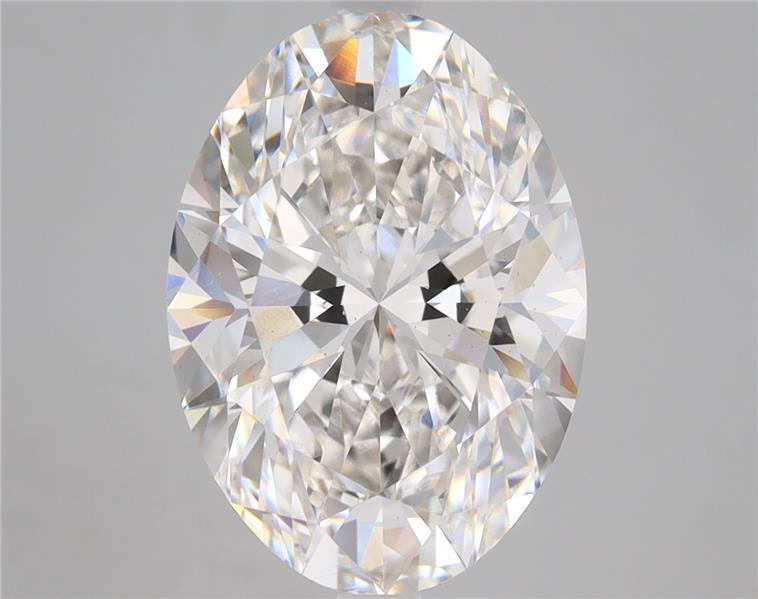 5.3ct Oval Lab-Grown Diamond, G/VS2, 13.60mm ID
