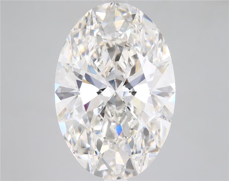 5.37ct Oval Lab-Grown Diamond, G/VS1, 14.69mm x 9.95mm x 6.00mm