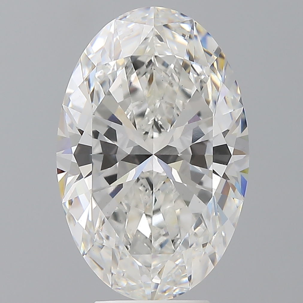 5.55ct Oval Lab-Grown Diamond, F/VS1, 14.94mm ID