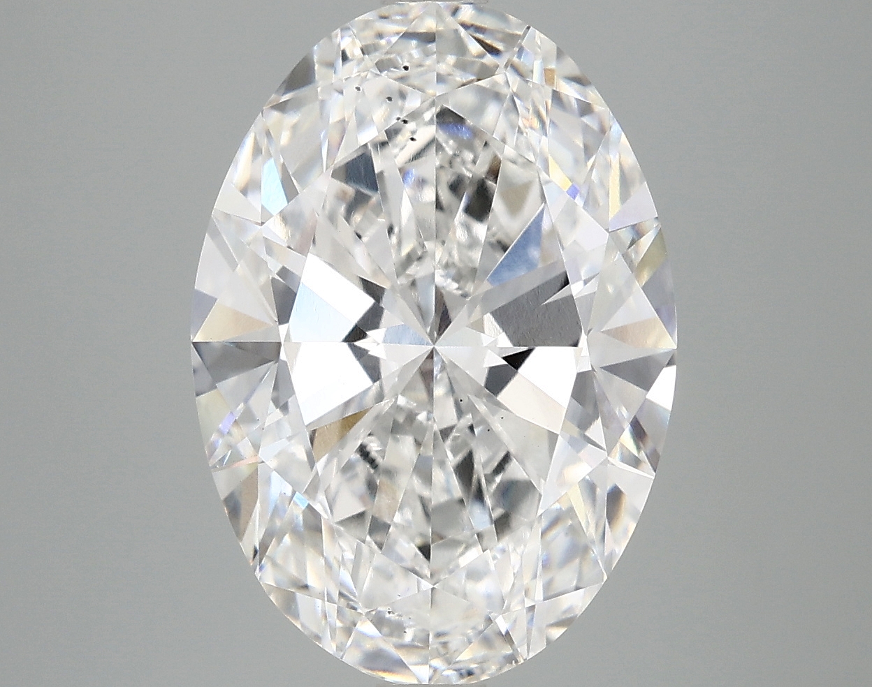 5.7ct Oval Lab-Grown Diamond, D/VS2, 14.65mm ID