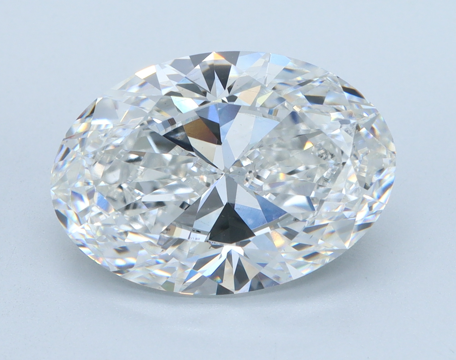 5.71ct Oval Lab-Grown Diamond, F/VS2, 14.87mm ID