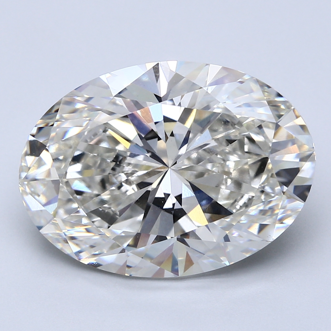 11.01ct Oval Lab-Grown Diamond, H Color, VVS2 Clarity, 17.25mm ID