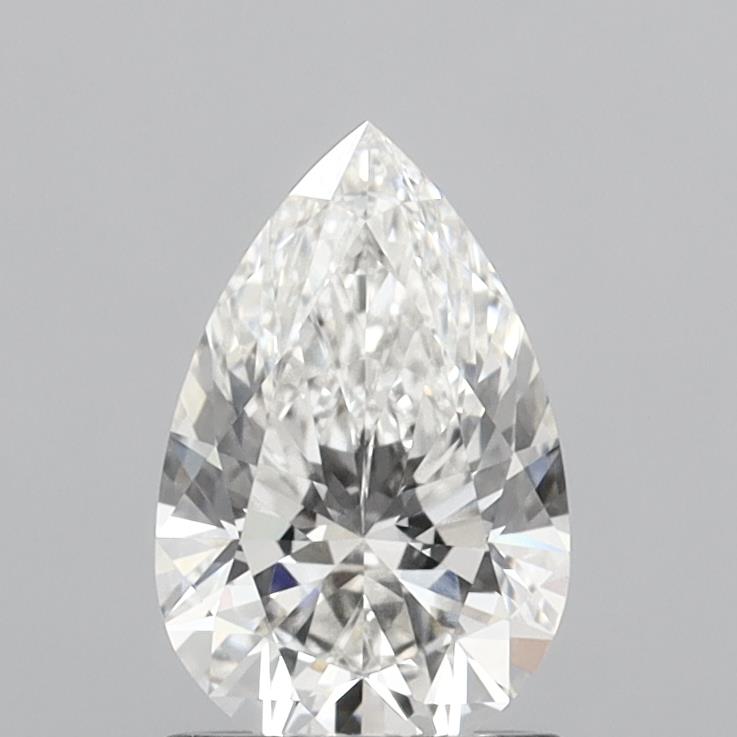 1.39ct Pear Cut Lab-Grown Diamond, F/VVS2, 9.69mm