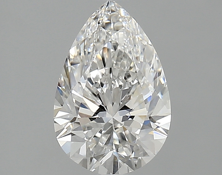 1.44ct Pear Cut Lab Grown Diamond, E Color, VVS1 Clarity, 9.50mm ID