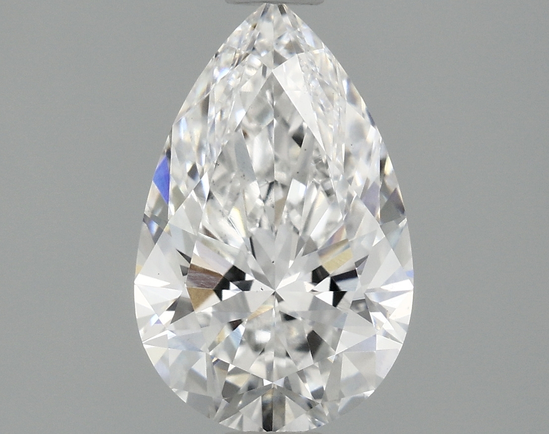 1.46ct Pear Cut Lab-Grown Diamond, D Color, VS2 Clarity
