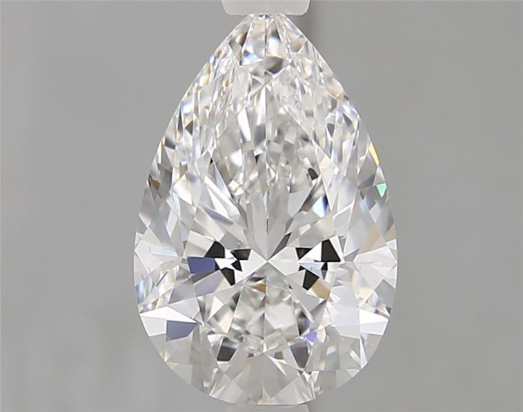 1.57ct Pear Cut Lab-Grown Diamond, F Color, VS2 Clarity, 10.05mm x 6.47mm x 4.14mm
