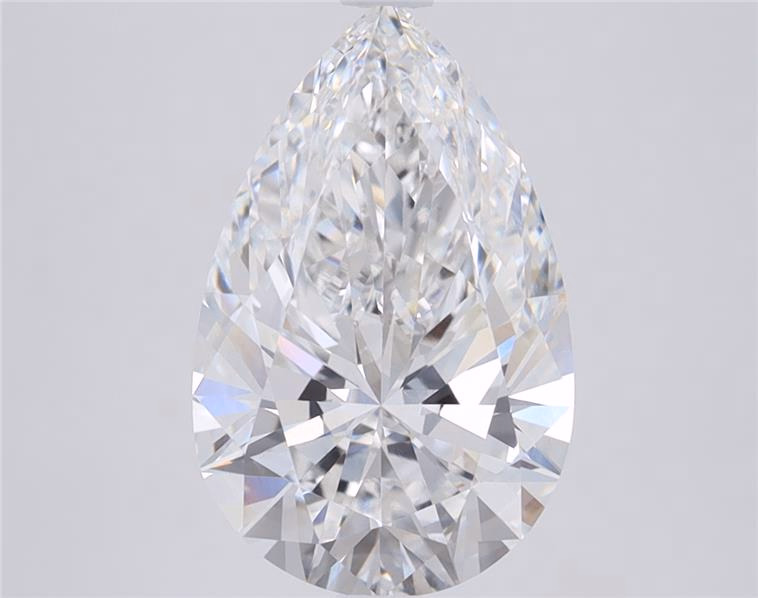 1.58ct Pear Cut Lab-Grown Diamond, E Color, VVS1 Clarity, 10.32mm ID
