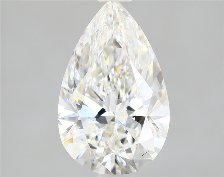 1.58ct Pear Cut Lab-Grown Diamond, F/VVS2, 10.57mm x 6.64mm