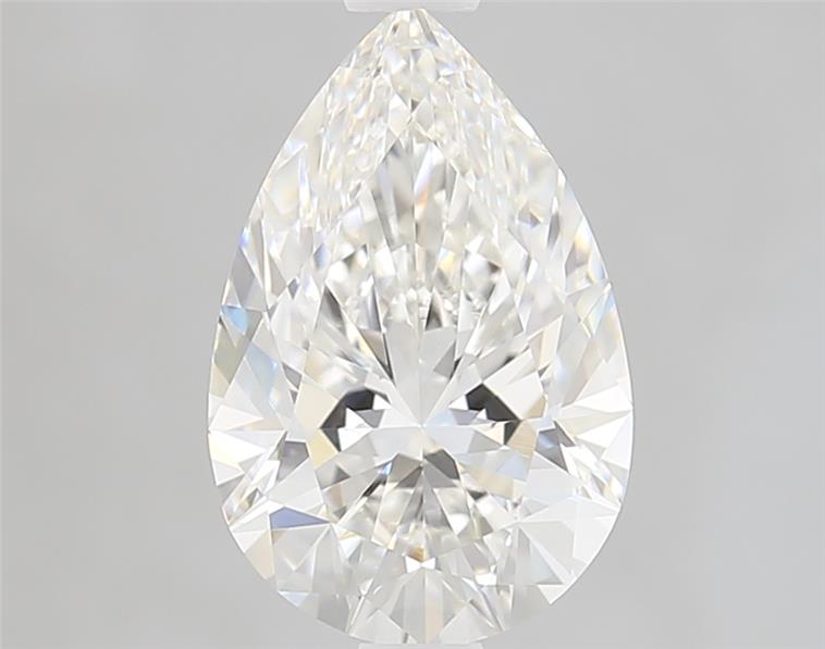 1.59ct Pear Cut Lab-Grown Diamond, G Color, VVS1 Clarity