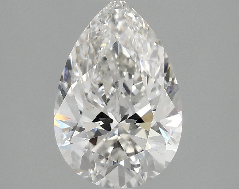 1.62ct Pear Cut Lab-Grown Diamond, F/VS2, 9.91mm ID