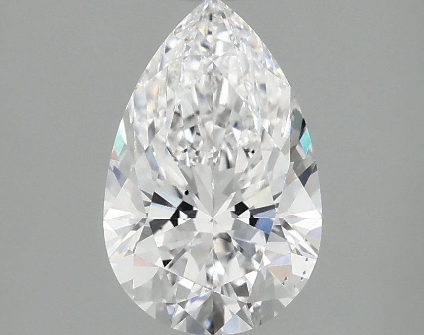 1.64ct Pear Cut Lab-Grown Diamond, D/VS2, 10.11mm ID
