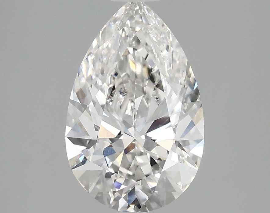 1.71ct Pear Cut Lab-Grown Diamond, F/VS1, 10.39mm ID