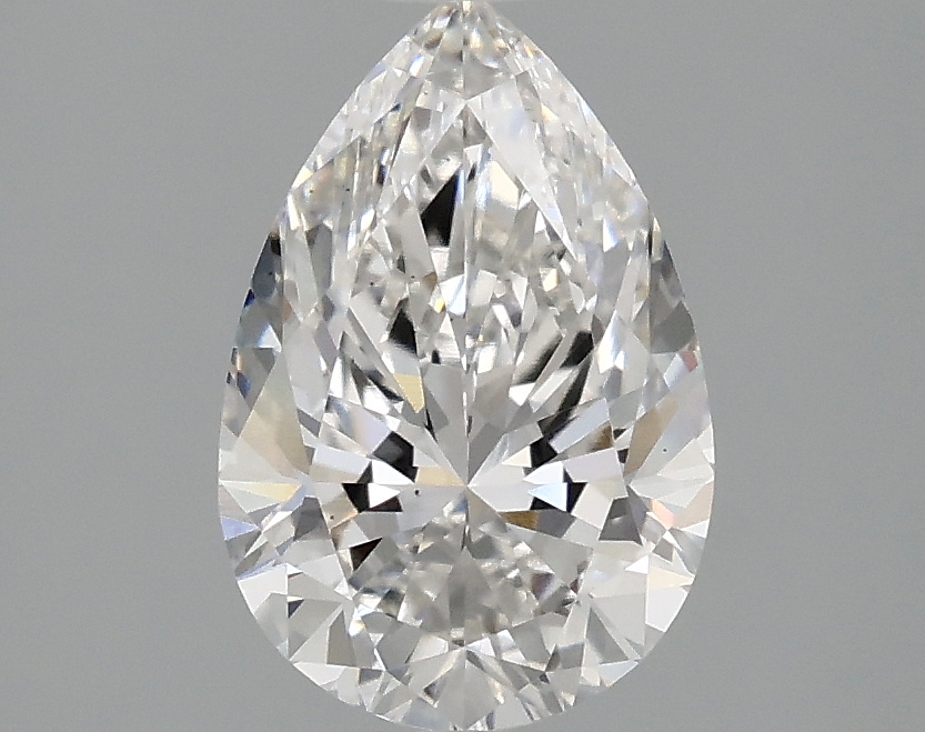 Lab-grown 1.73ct Pear Diamond, F/VS2, 10.05mm ID