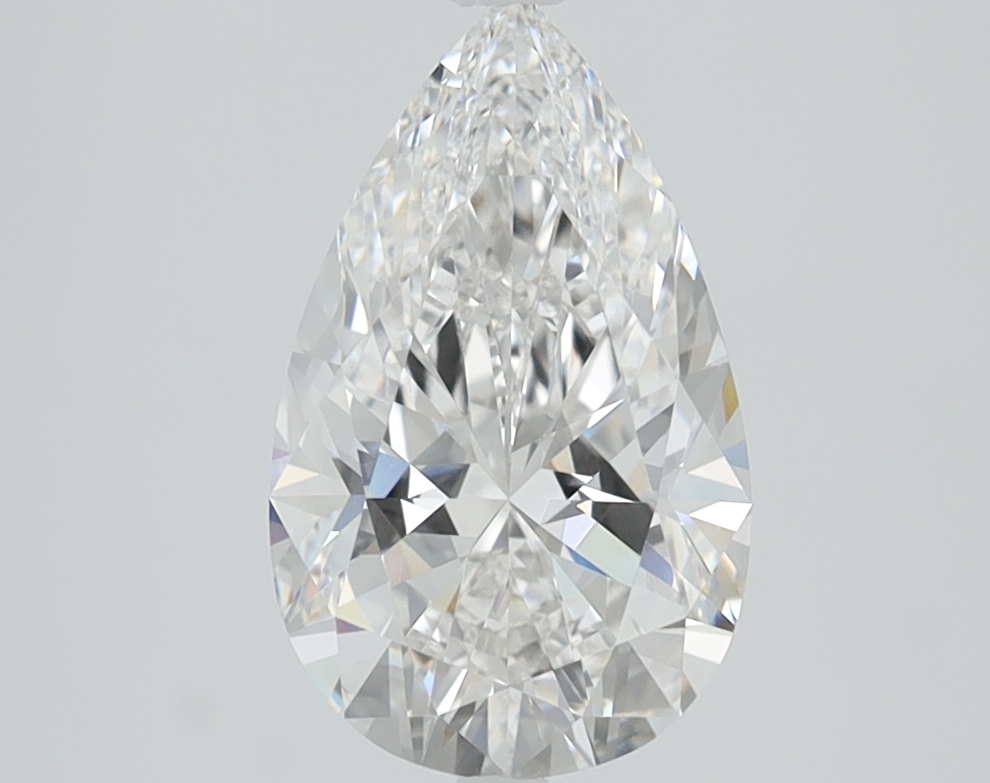 1.81ct Pear Cut Lab-Grown Diamond, E Color, VVS1 Clarity, 10.95mm ID
