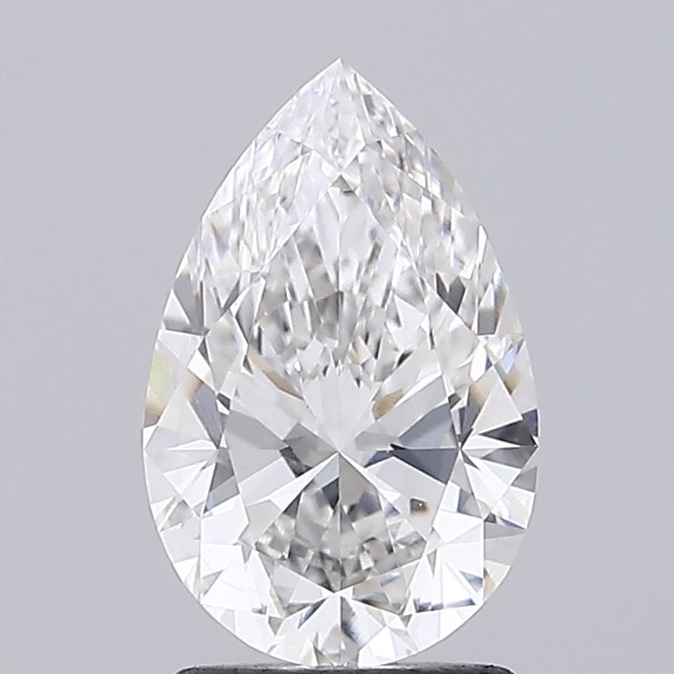1.86ct Pear Cut Lab-Grown Diamond, F/VVS2, 10.67mm ID