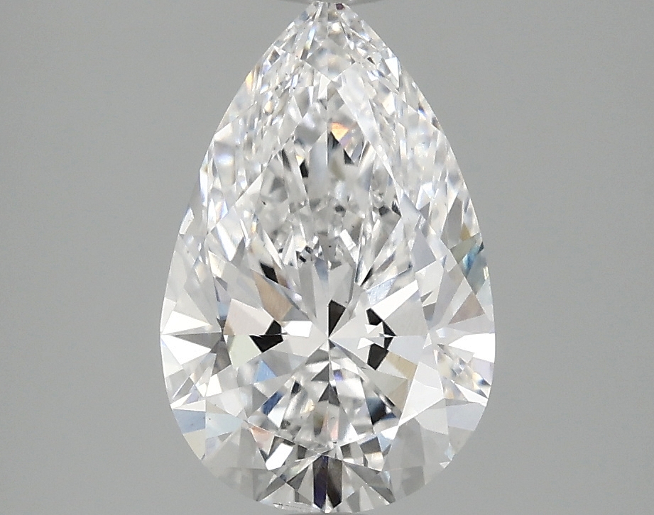 1.9ct Pear Cut Lab-Grown Diamond (D/VS2) - 11mm ID