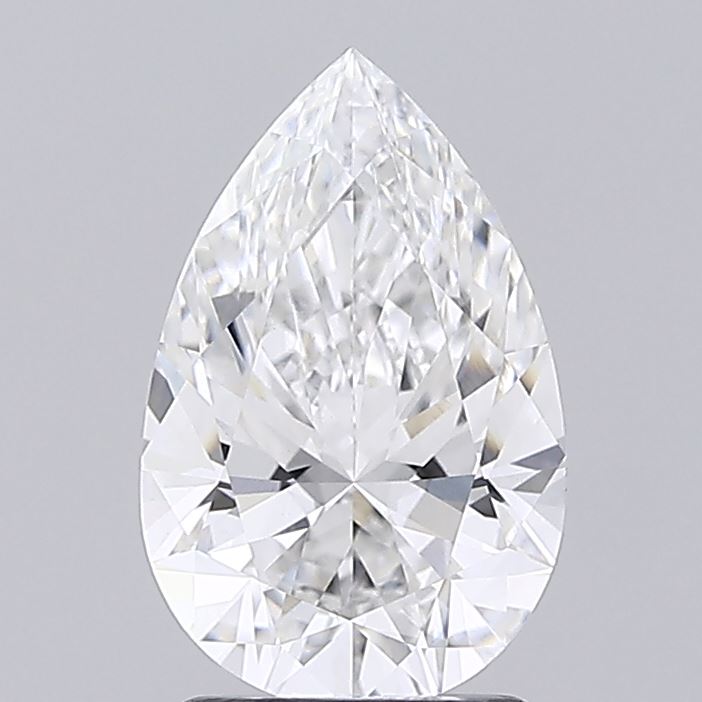 1.91ct Pear Cut Lab-Grown Diamond, F/VVS2, 10.98mm ID