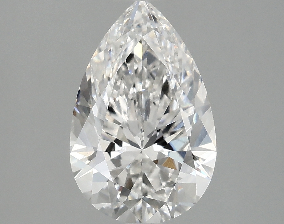 Lab-grown 1.94ct Pear Diamond, E/VS2, 10.80mm ID