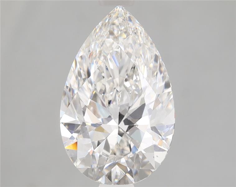 2.02ct Pear Cut Lab-Grown Diamond, F/VS1, 11.10mm ID