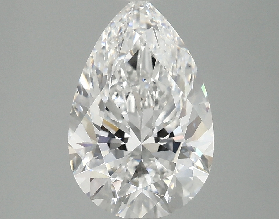 2.11ct Pear Cut Lab Grown Diamond - D Color, VS2 Clarity