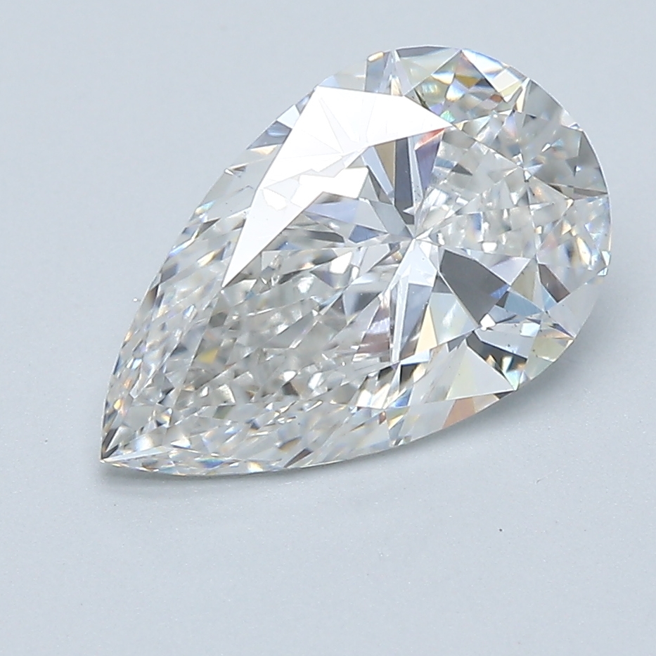 2.11ct Pear Cut Lab Grown Diamond E/VS2 IGI Certified