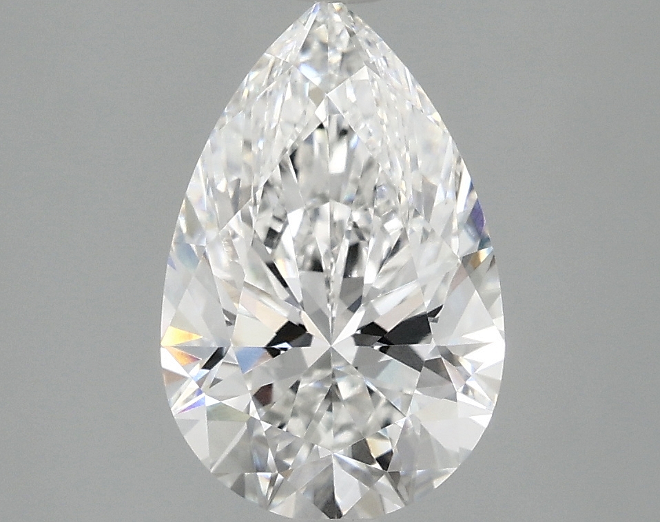 2.23ct Pear Cut Lab-Grown Diamond, E Color, VVS2 Clarity