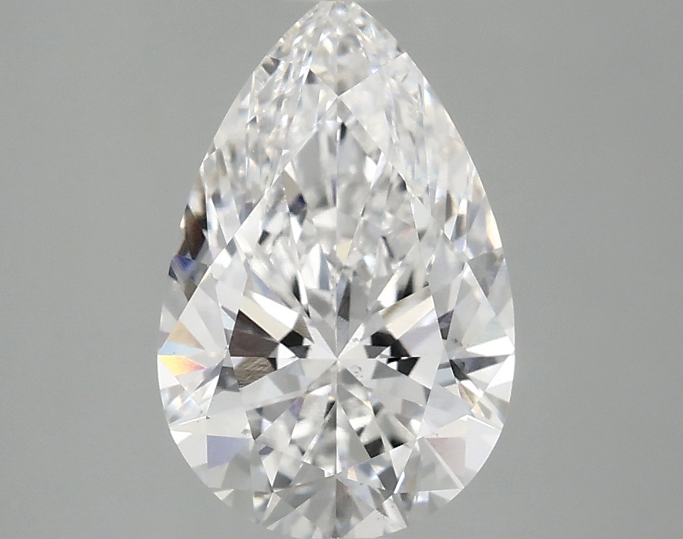 Lab-grown 2.29ct Pear Diamond, D/VS2, 11.31mm ID
