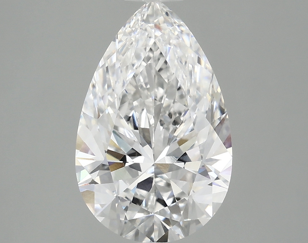 2.37ct Pear Cut Lab-Grown Diamond, E/VS1, 11.73mm ID