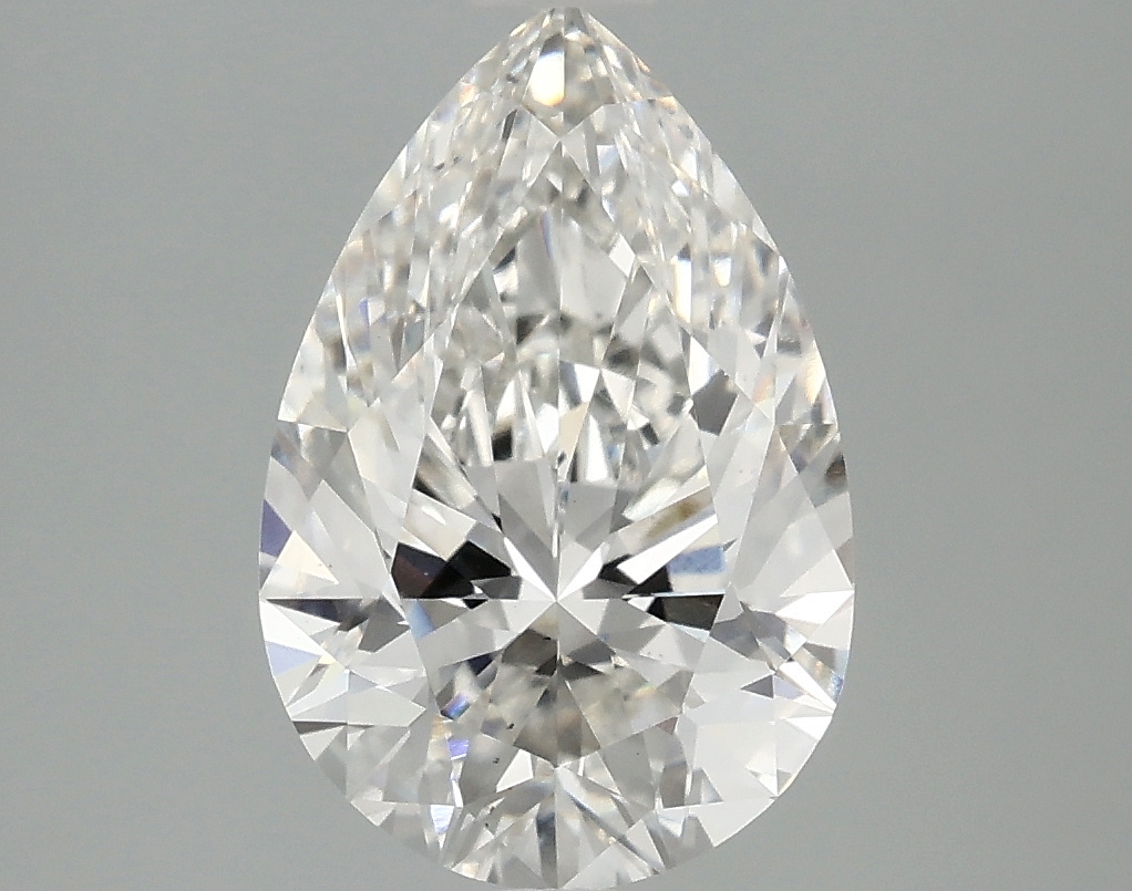 2.41ct Pear Cut Lab-Grown Diamond, F/VS2, 11.37mm ID