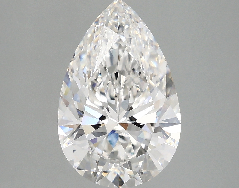 2.42ct Pear Cut Lab-Grown Diamond, E/VVS2, 11.69mm ID