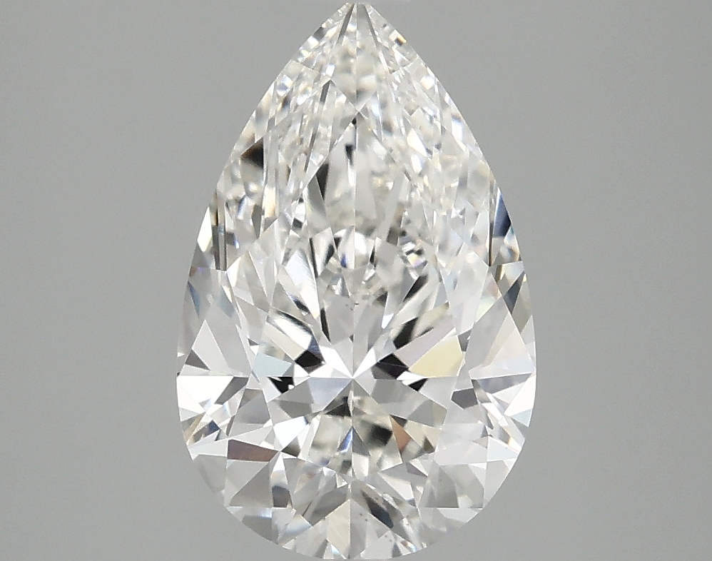 2.52ct Pear Cut Lab Grown Diamond, F/VVS2, 11.69mm x 7.43mm x 4.86mm