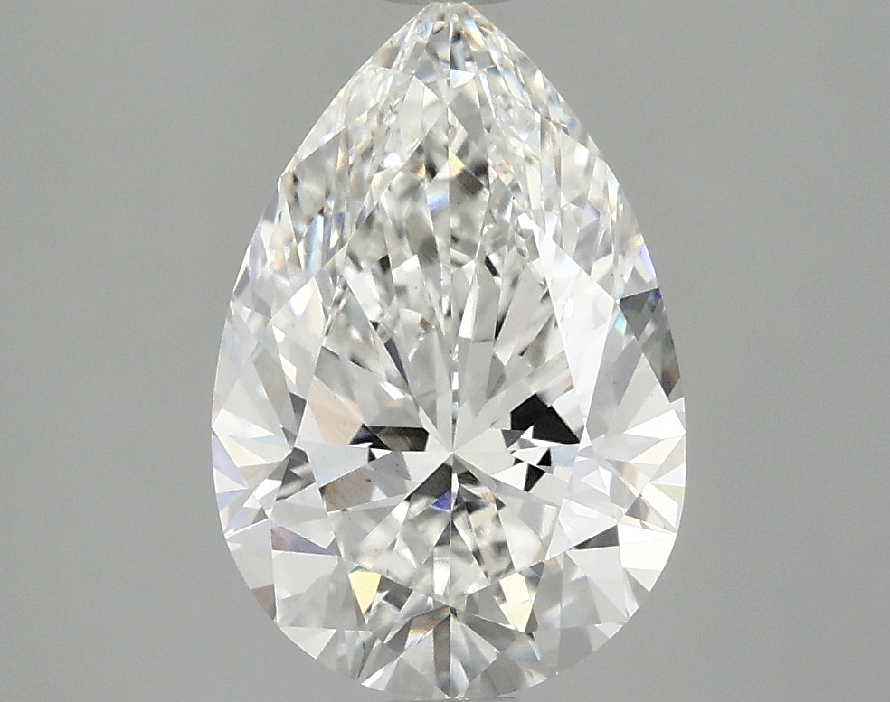 2.61ct Pear Cut Lab-Grown Diamond, F/VS1, 11.58mm ID