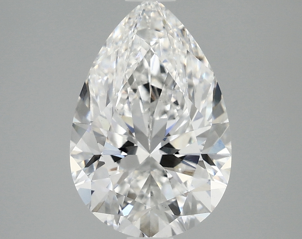 2.83ct Pear Cut Lab-Grown Diamond, E Color, VS1 Clarity
