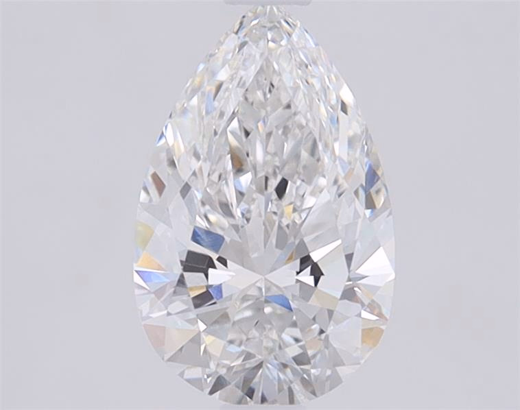 2.84ct Pear Cut Lab-Grown Diamond, E Color, VVS1 Clarity, 12.70mm ID