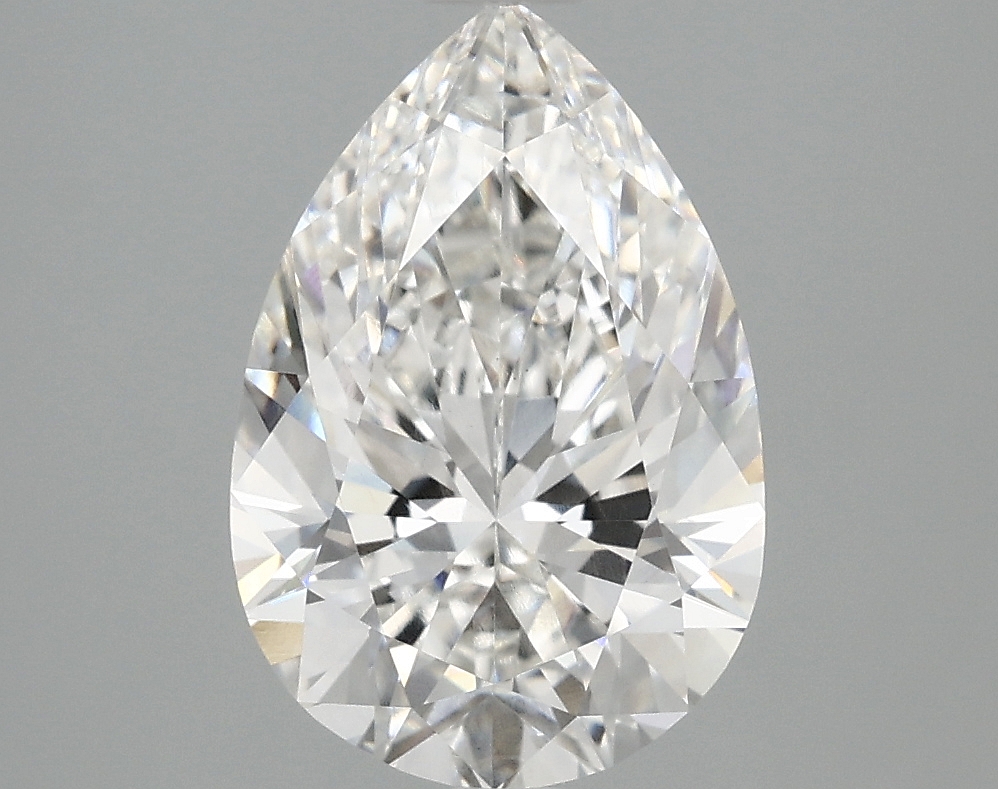 2.87ct Pear Cut Lab-Grown Diamond, F/VS1, 11.79mm ID