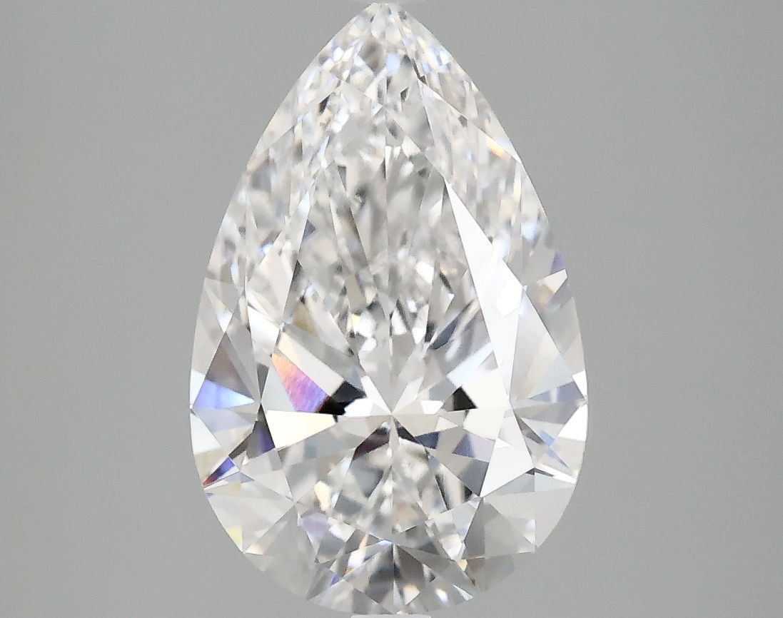2.97ct Pear lab-grown diamond