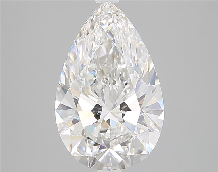 3.3ct Pear Cut Lab-Grown Diamond, F/VS1, 13.30mm