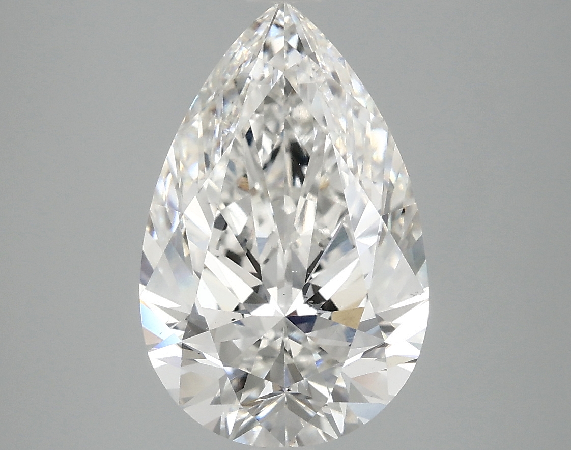 3.54ct Pear Cut Lab-Grown Diamond, F/VS2, 13.11mm ID